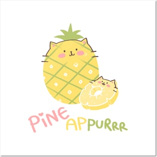 Pineappurr by TomeTamo Posters and Art